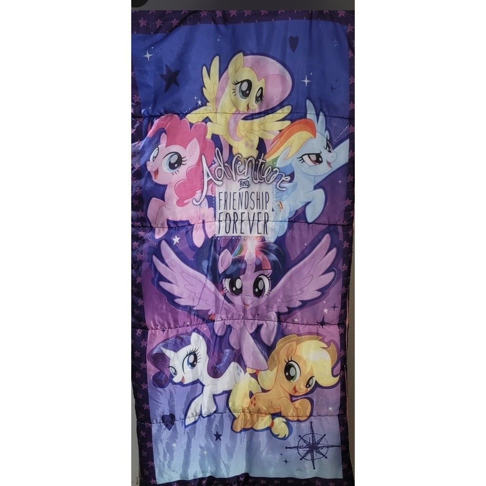 My Little‎ Pony Sleeping Bag Hasbro Adventure & Friendship Forever Camping 57x27